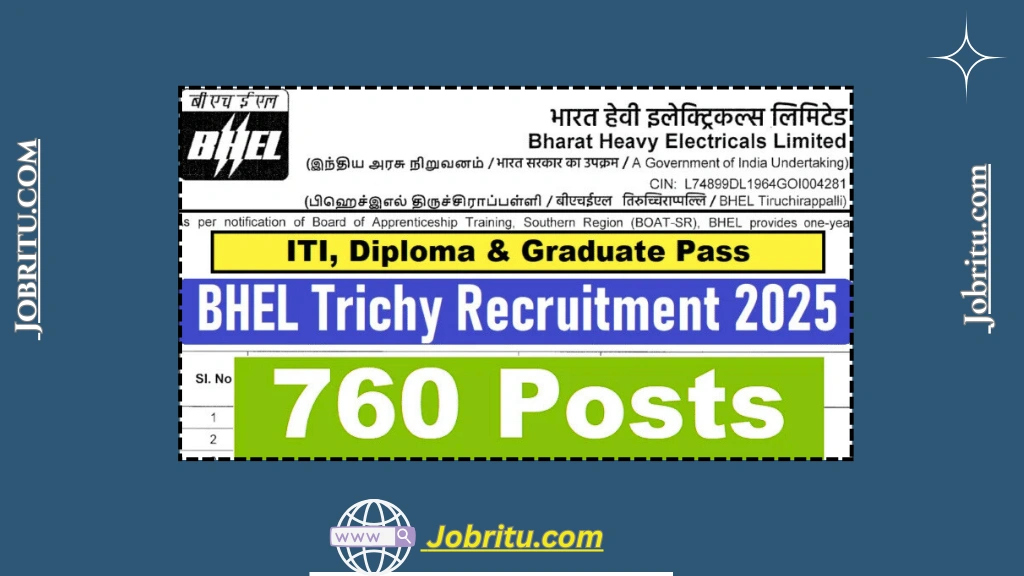 BHEL Trichy Apprentice 2025