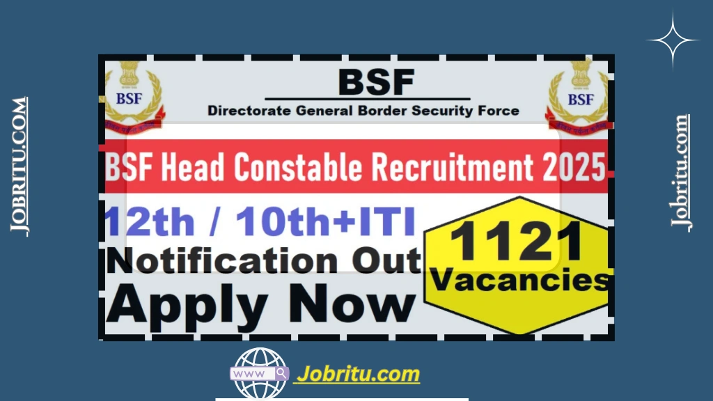 BSF Head Constable Recruitment 2025