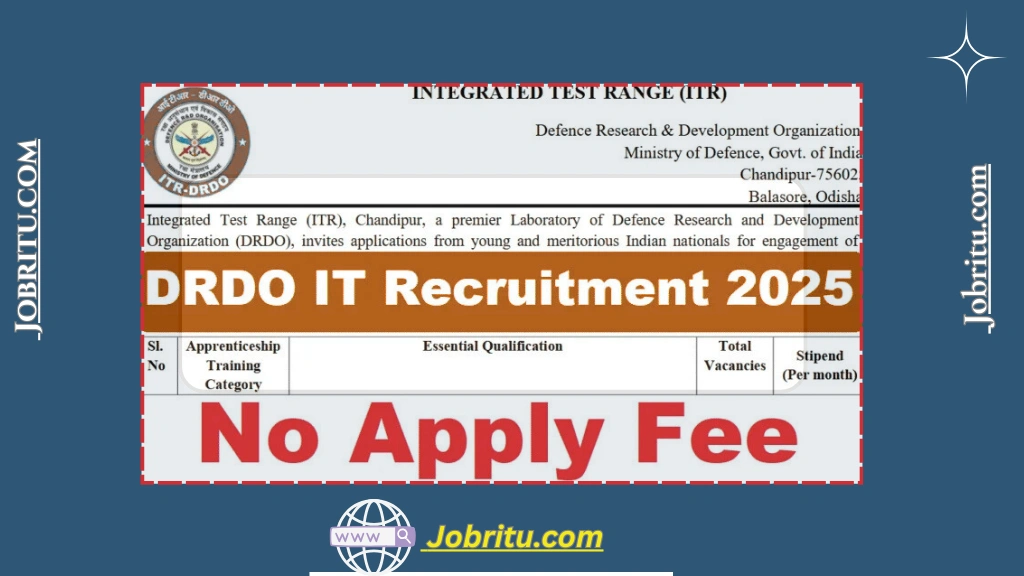 DRDO Apprentice Recruitment 2025