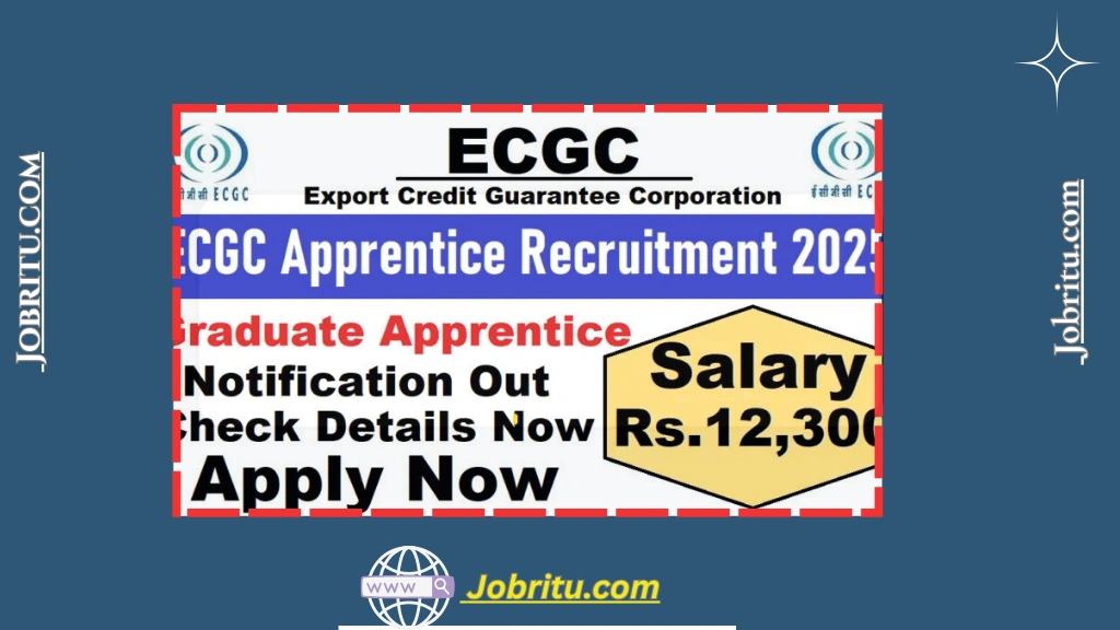ECGC Apprentice Recruitment 2025