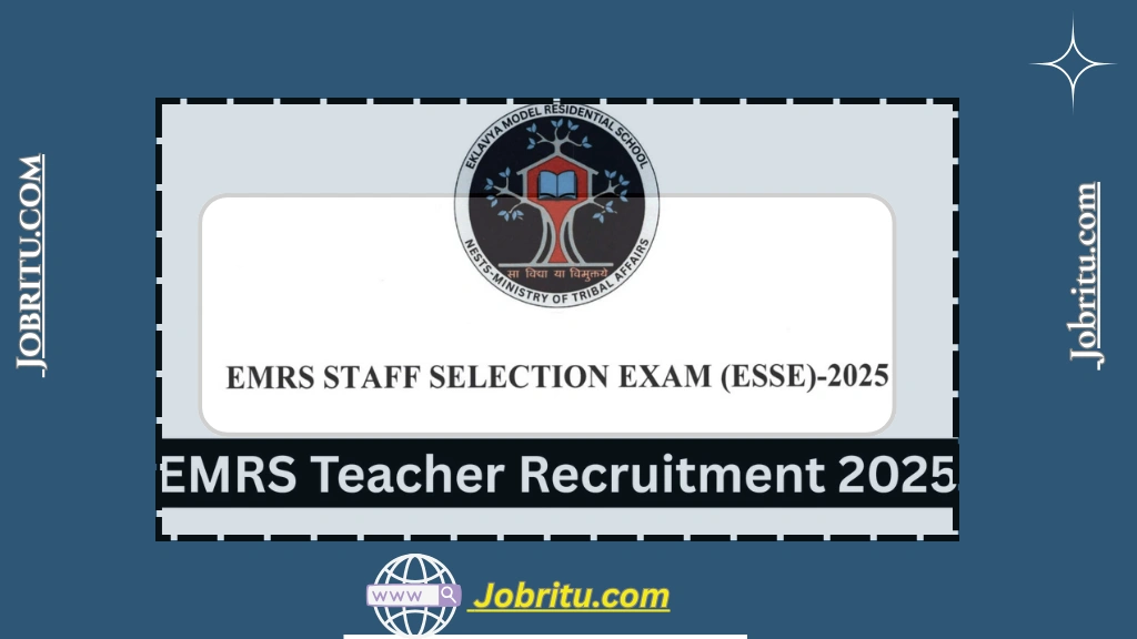 EMRS Teacher Recruitment 2025