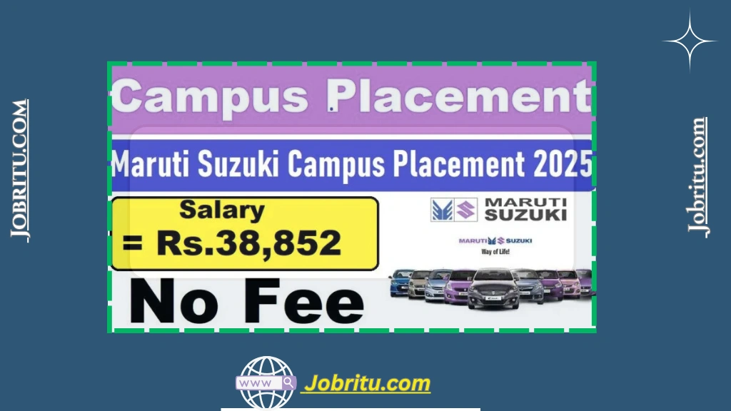 Maruti Suzuki Campus Placement 2025