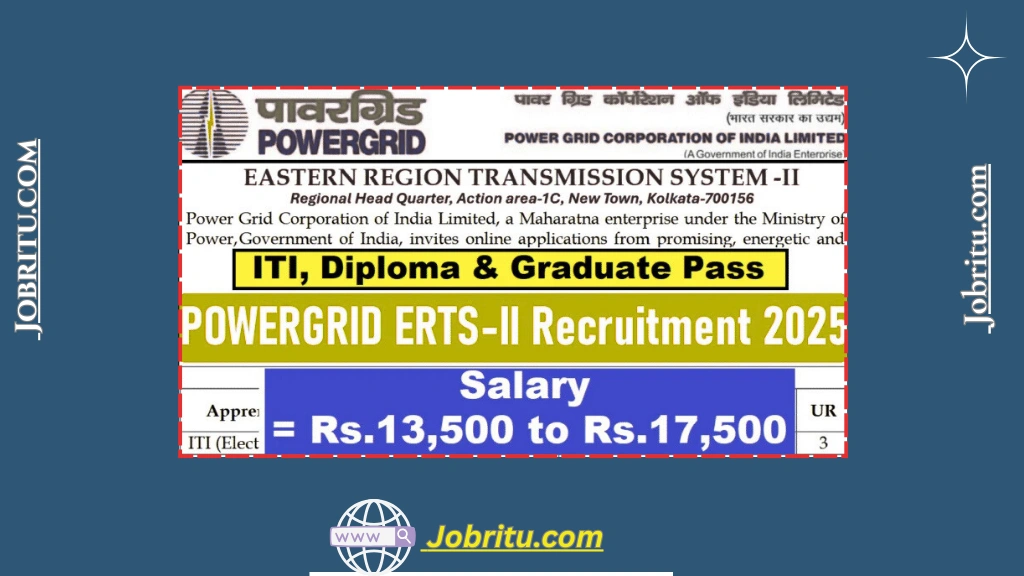 POWERGRID ER-II Apprenticeship 2025