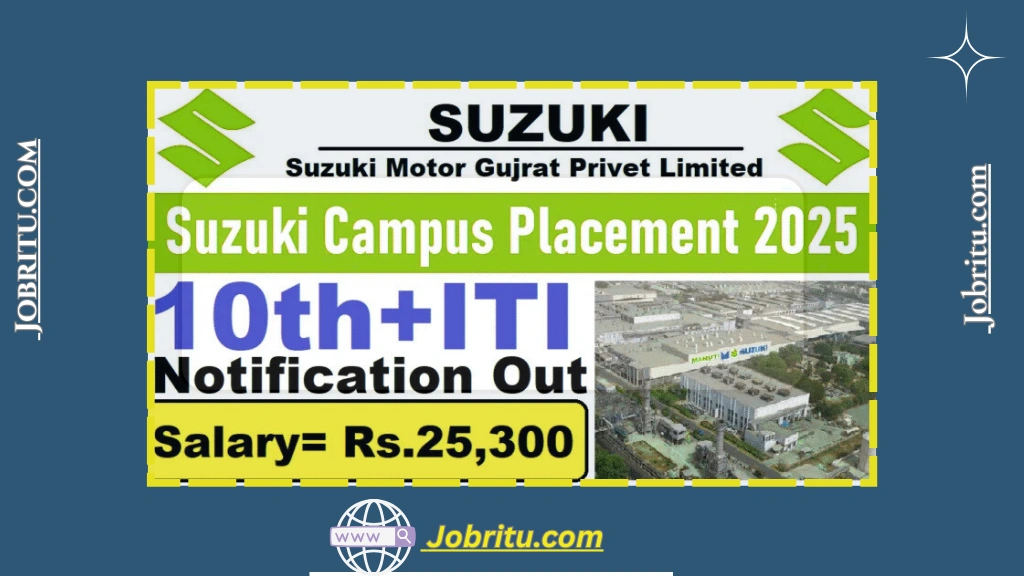 Suzuki Campus Placement 2025