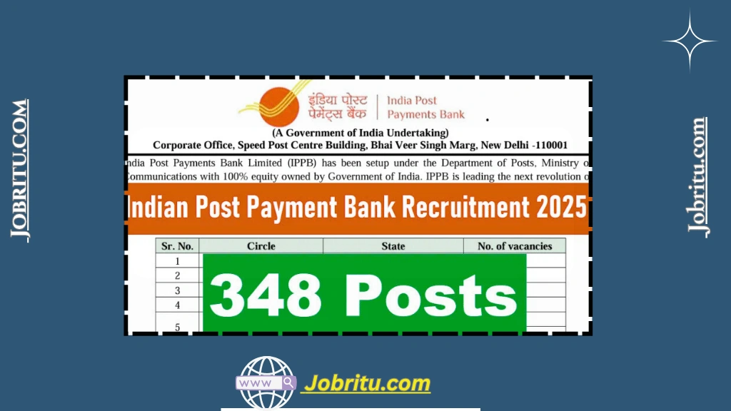 Indian Post Payment Bank Recruitment 2025